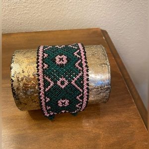 Boho Beaded Statement Bracelet